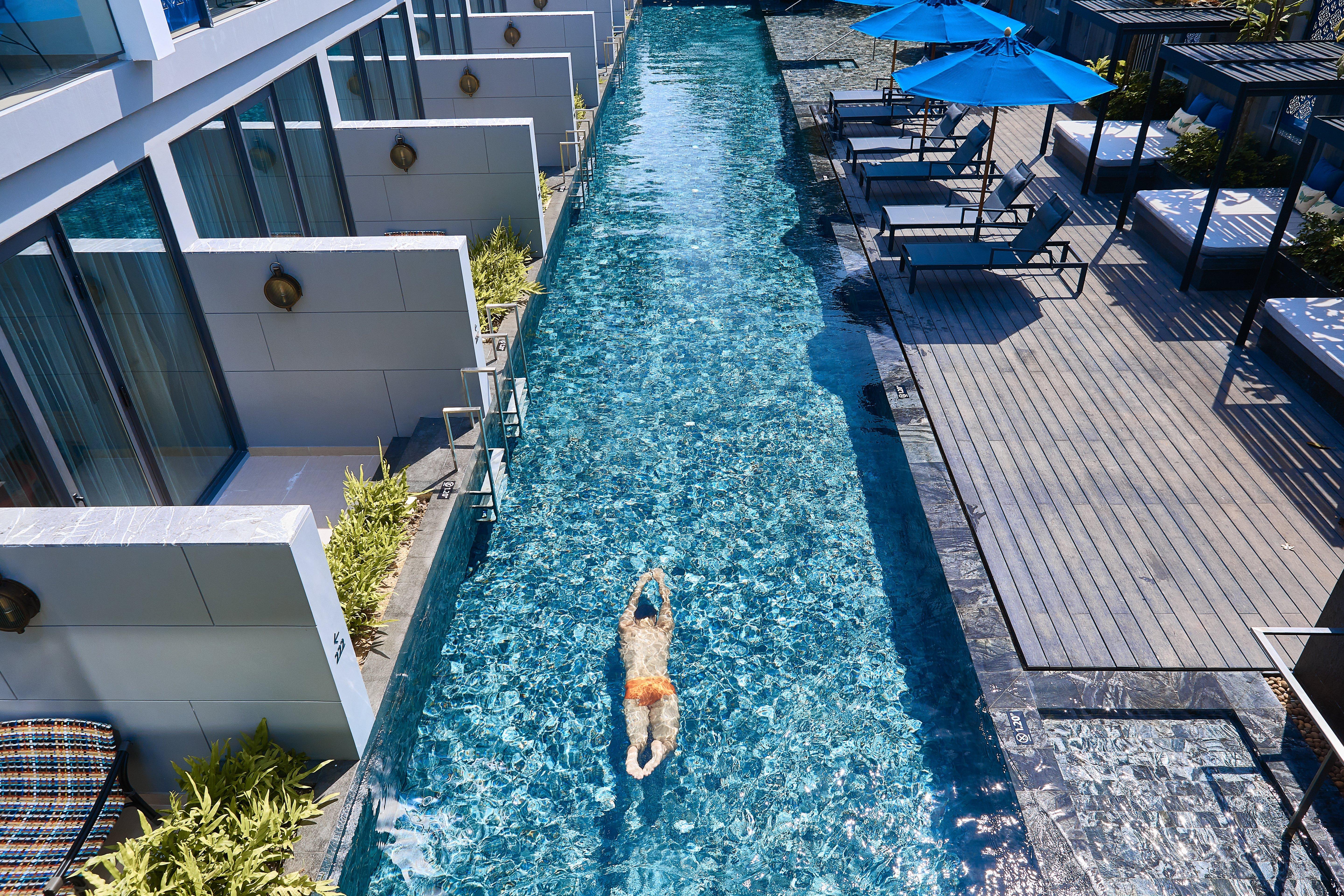 Hotel Indigo Phuket Patong By Ihg Eksteriør bilde A lap pool